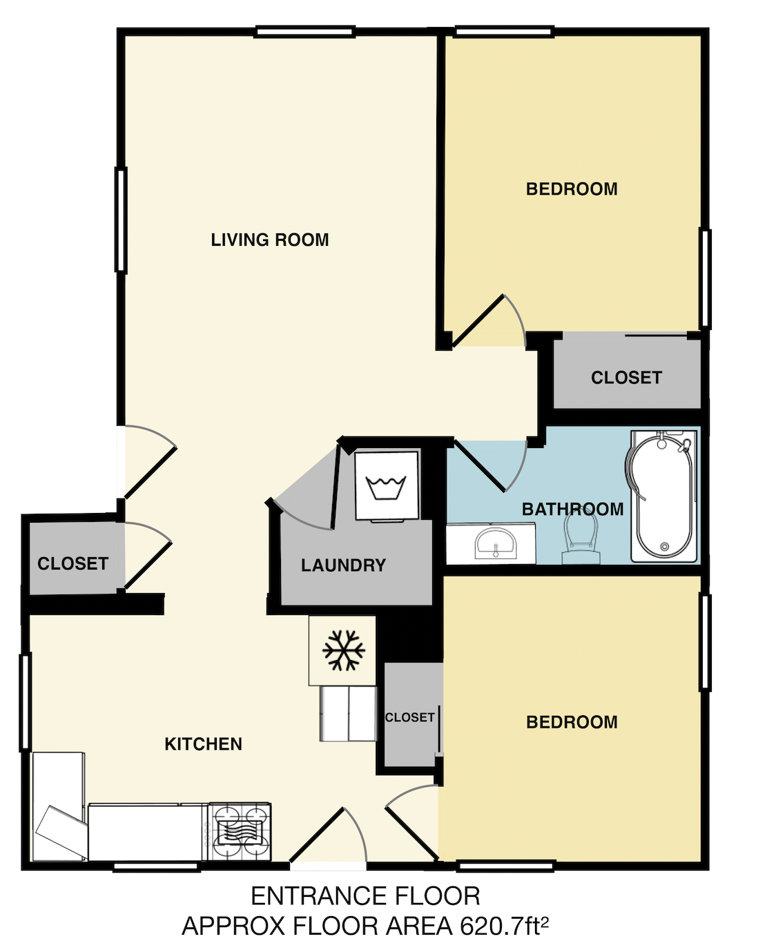 1223 Grand Street Floor Plan